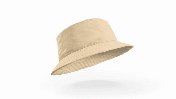 כובע בצבע שמנת